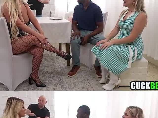 Cuckold Watches Wife Screw Ally and Her BBC Boyfriend
