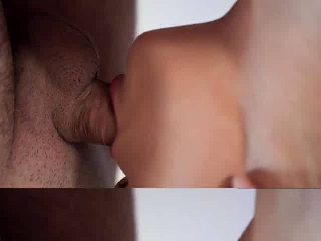 Teen Gets Mouthful of Cum After Sensual Blowjob