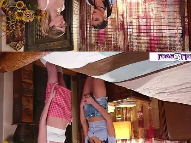Scissor Fucking Your Bestie Is Super Hot With Marykate Moss, Mackenzie Moss And Emily Willis