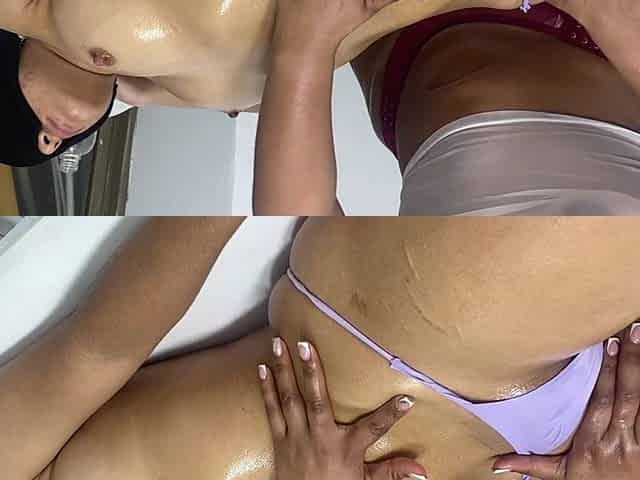 My Stepdaughter and I Fuck Her in Massage Session