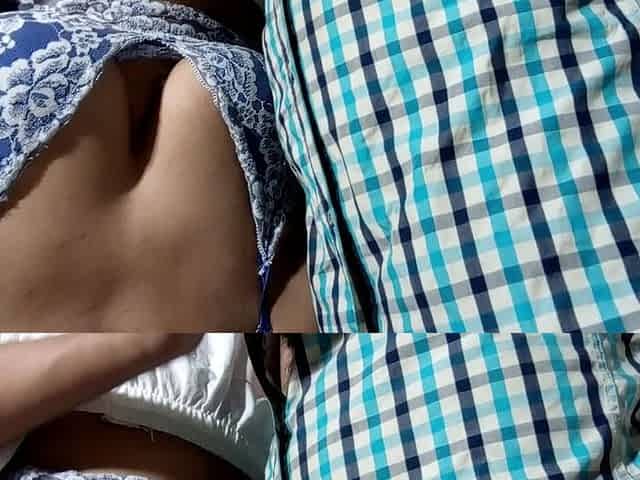 Cheating Wife Tries Standing Sex with Desi Boyfriend, Choot Chudai of Indian Girlfriend