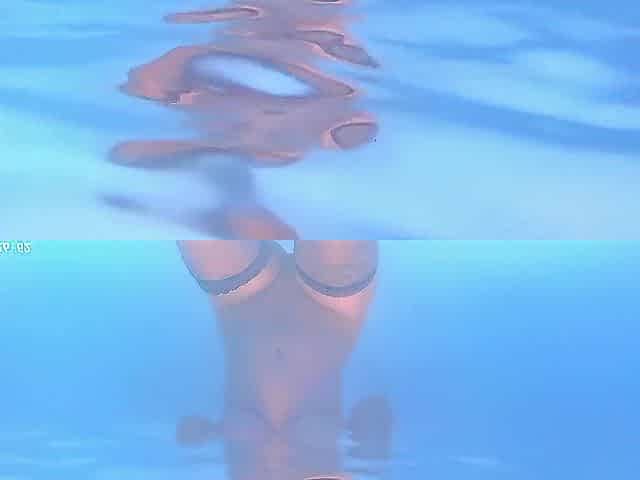 Breath Holding Underwater in Pool