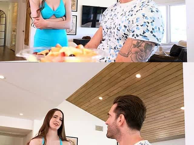Hazel Moore's Petite And Sweet Tits And Curvy Ass Are The