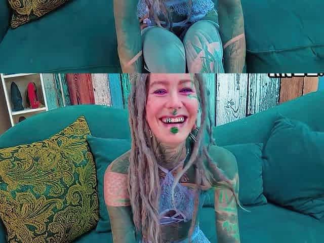 Alt Tattoo Babe Takes A Real Cock Creampie Right After Talking Dirty
