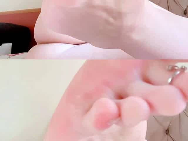 Linsey Dawn solo foot fetish