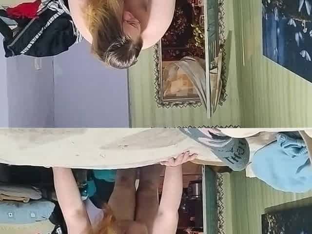 She Pounced on My Dick While I Was Filming Her Doing Exercises