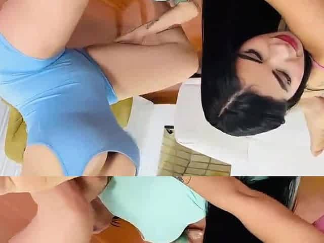 YOGA CLASSES END IN LESBO SEX BETWEEN ALLIES - JENIFER PLAY