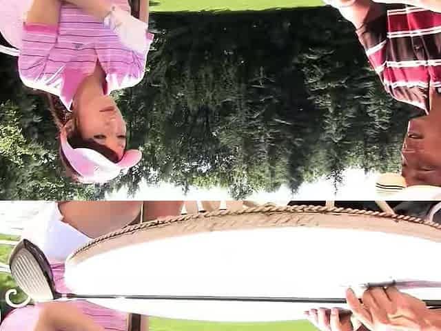 Petite Japanese Teen talk to Risky Public Blowjob