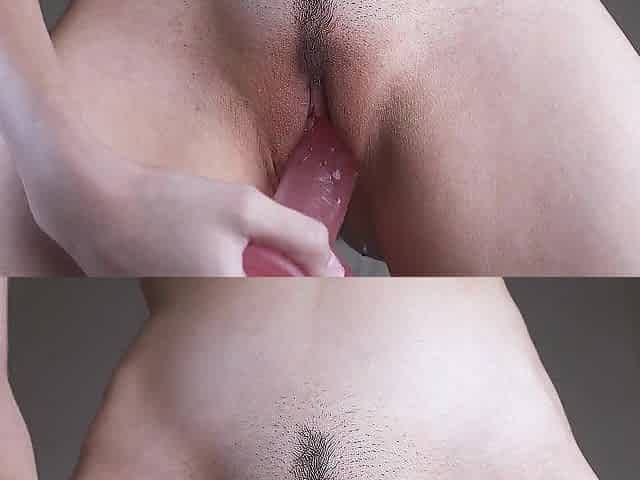 Groans, slow masturbation, and a overweight vagina
