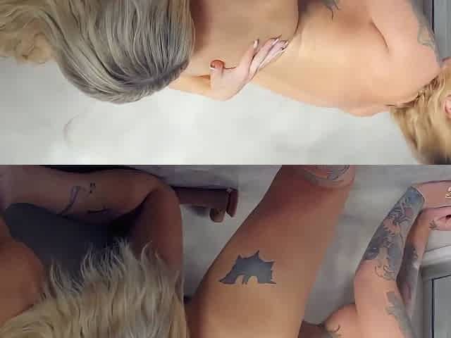 Fucking Tattooed Girl In Shower
