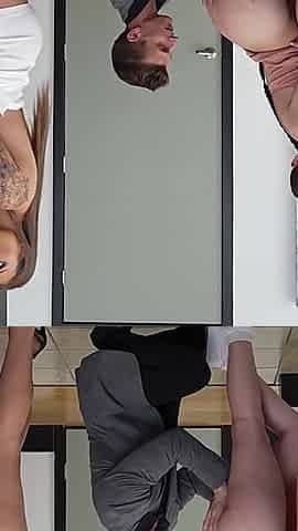 House Hunting and Horniness: Oliver Fucks Kenzie and Aubree to Seal the Deal on Their New Home