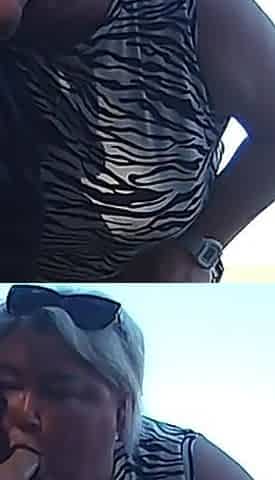 Pissing in Nature Fucked Mother-in-law in Mouth and Filled It with Cum