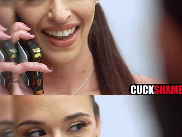 Cuckold spouse spying on cheating wife