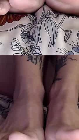 Long Toes Foot Fetish No Polish