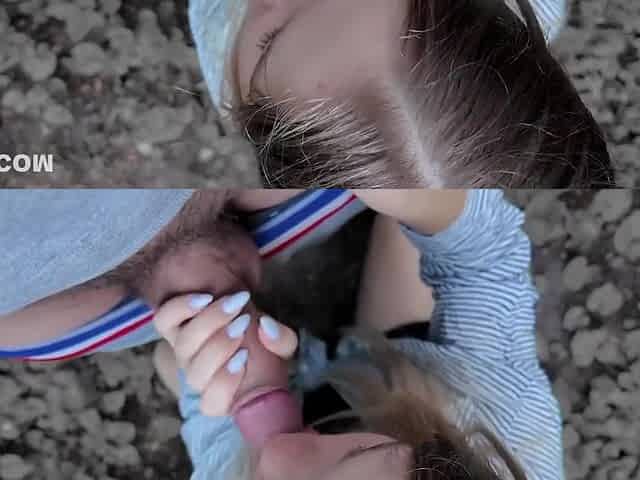 Verified Amateurs - Asmr Best Blowjob Of Your Life You Ever Seen, Huge Cumshot In Mouth