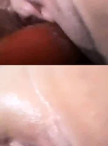 Amateur solo masturbation
