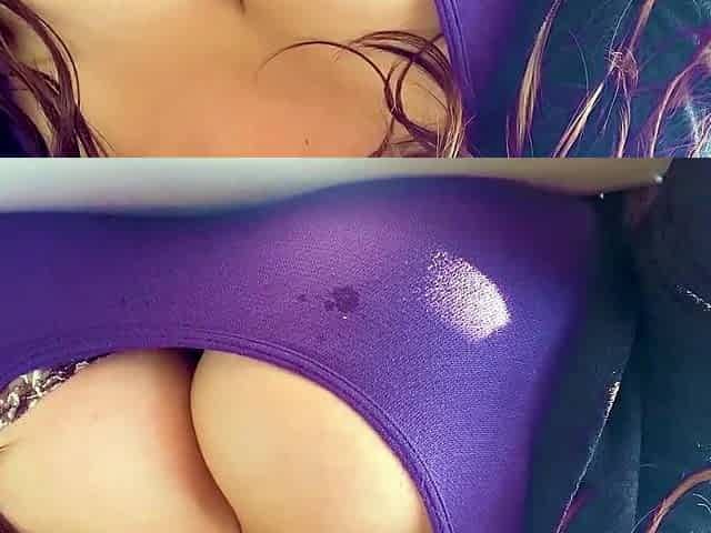 Close up amateur masturbating solo