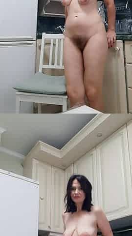 Cumshot in the Kitchen for You Subscribers for Today You 25000