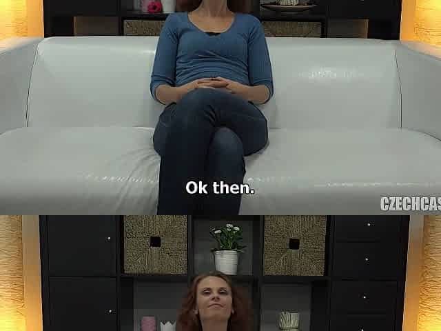 Czech Woman With Petite Melons Went To A Porn Movie Casting And Got Screwed Very Hard