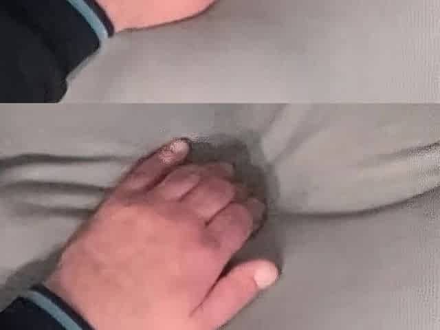Hirsute Vagina Fingered in Crowded Subway