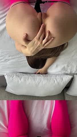 My butt got so horny that I decided to stick my fingers in there