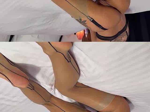 Got Lewd And Banged Me Hard When That guy Saw Me In Cervin Fully Fashioned Stockings. Adeline Murphy