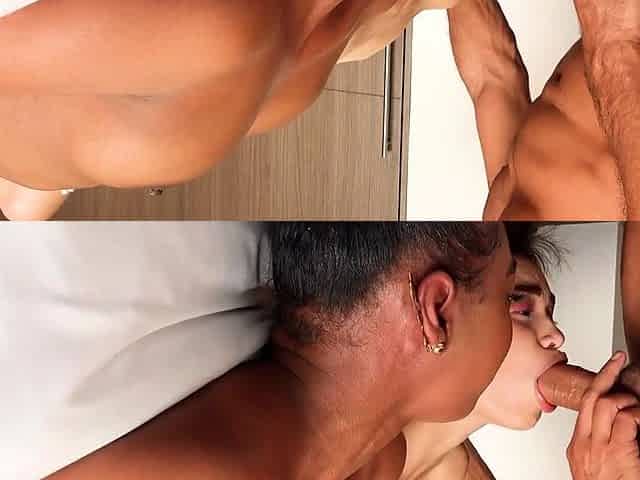 Amateur Latina Teens POV Threesome