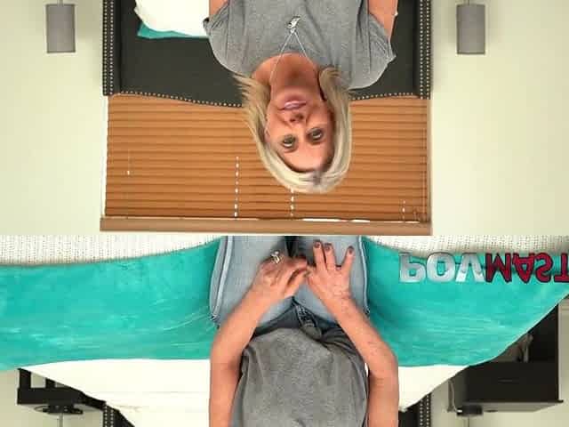 Hawt large Wet Titties Blond Cougar Payton Hall Takes Large Weenie POV