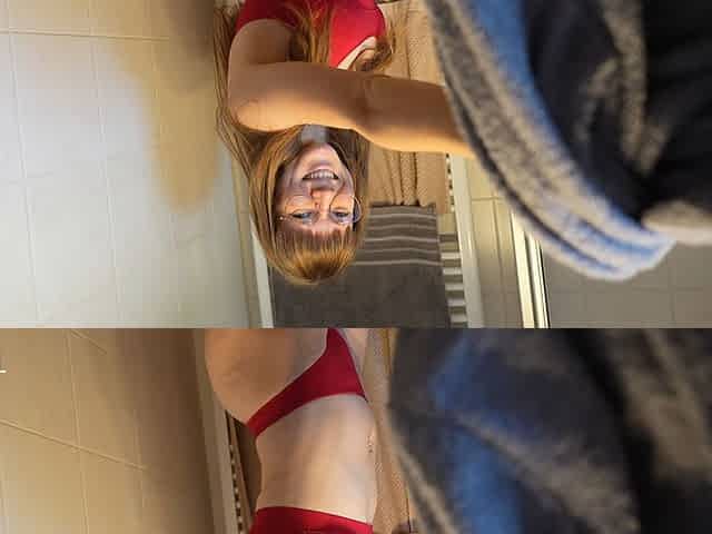 Shaking Orgasm Through New Shower