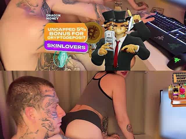 Sexy punk angel interrupts his Minecraft game with coarse sex