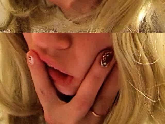 Italian amateur blonde pov