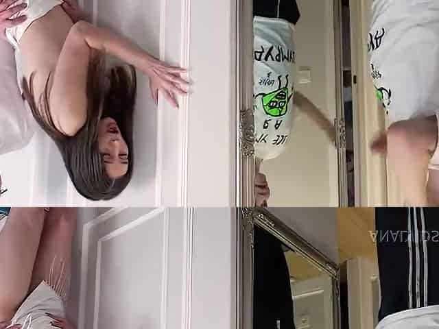 Jane White - Stepdaddy Fucked Stepsons Wife In The Ass Hard And Roughly. She Screamed And Came