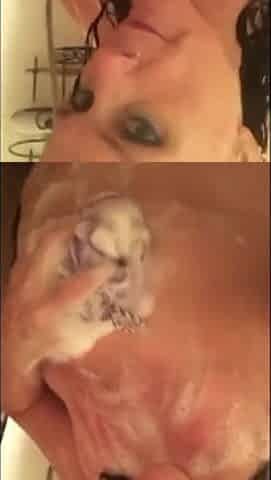 Soapy Boob Shower Play