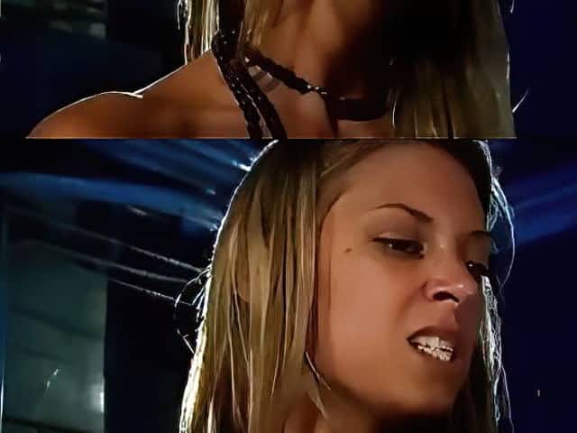 Hot Skinny Blonde HARDCORE Strapon Fucks Black Slave