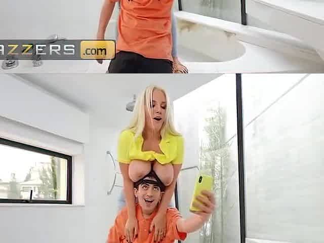 Jordi Stumbles Upon Her Dirty Hobby & She Decides To Fuck His Huge Dick - Blondie Fesser
