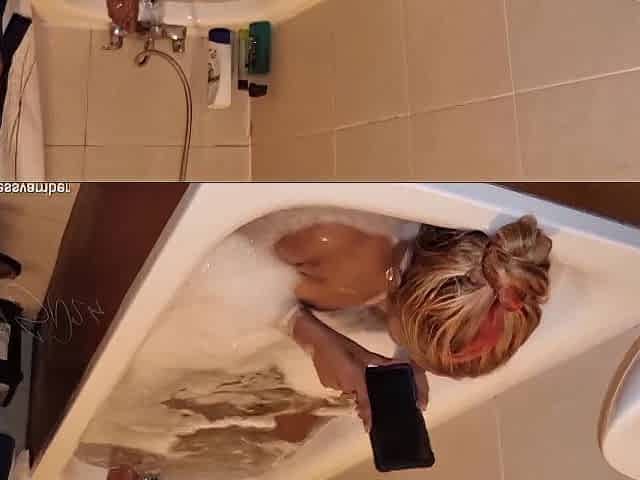 My STEPBROTHER Made Me CUM in the BATHROOM Fingering My Vagina