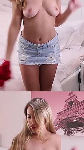 Kimber Lee Horny Girl Masturbating