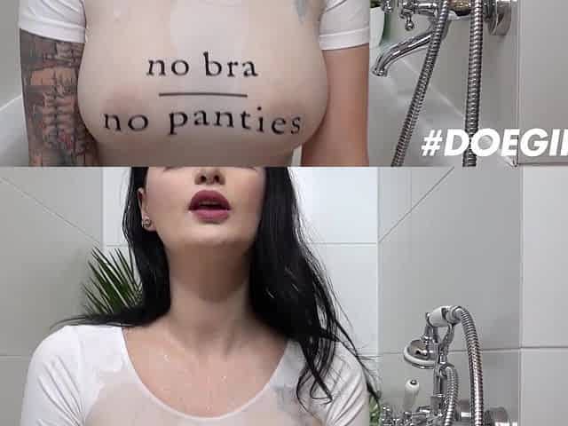 Alissa Noir Quarantine Shower Stimulation