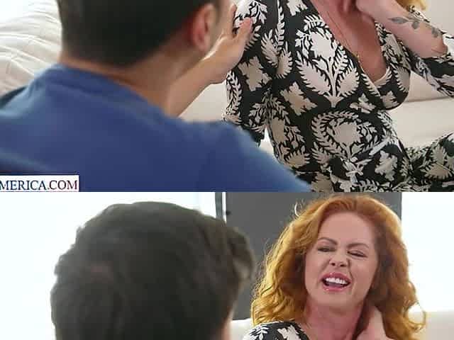 Sexy Redhead MILF Molly Manning wants to unwind with a massage and a stiff cock in her pussy