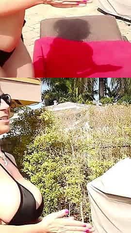 Sara Jay Black Bikini Tease