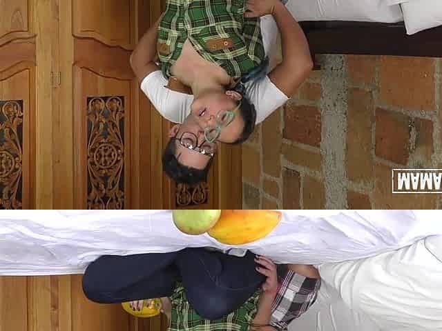 Latin chick Teen With Glasses Has A Ideal Booty And Constricted Snatch To Screw - MAMACITAZ