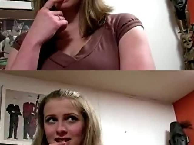 Shy Amateur Girl In A Gangbang
