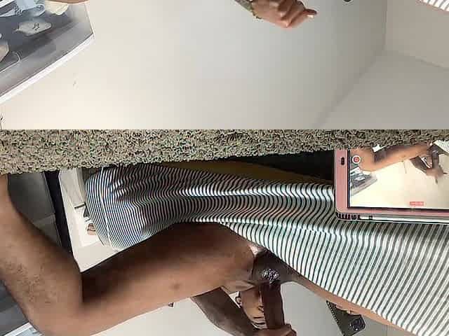 Solo wank session