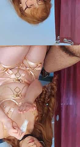 Natural Redheaded Amateur Outdoor Handjob