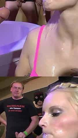 Ggg John Thompson - Hot Blonde Covered in Cum