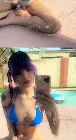 Marletta hot amateur babe outdoor