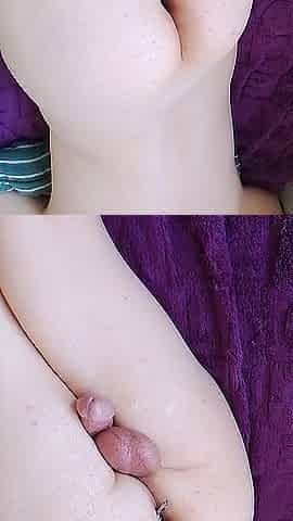 Femboy Tool in My Pleasant Blond Butt Hut Pre Cumming Masturbation