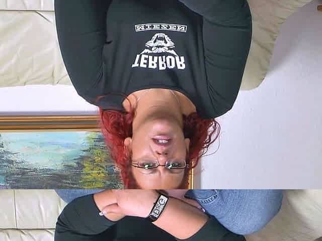 Fat German housewife tries job as a actress