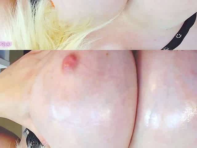 Amateur Big Boobs jerks Big Dick