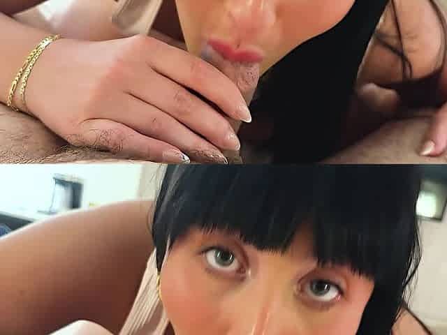 Renowned Pornstar Aleksa Mink Screws Her Favourable Fan - Massive Natural H-Cups